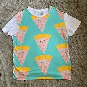 Redbubble Don't Slap Pandas Sz L Smiling Pizza Tee